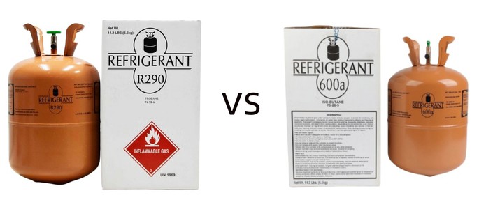 R600A R290 R600A R290