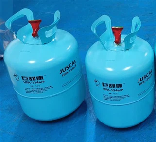 Cilindro de gas propulsor HFA134a de grado médico de 30 lb