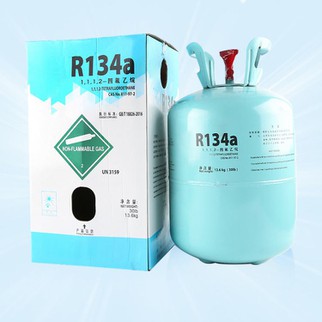 Cilindro de gas refrigerante R134a